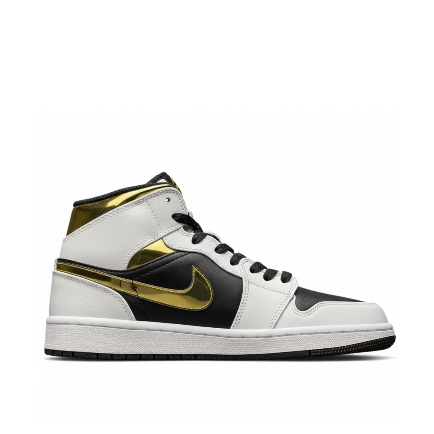 Air Jordan 1 Mid GS “White Gold”