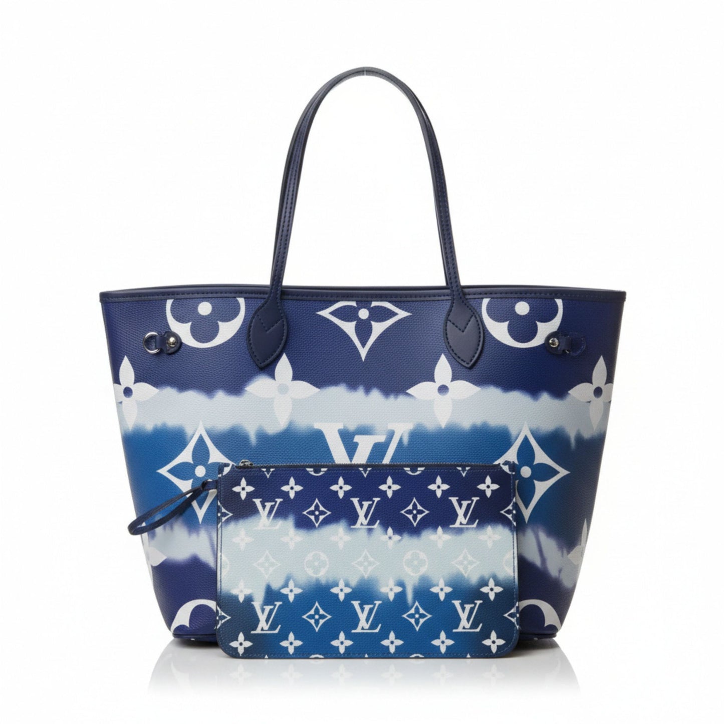 Neverfull MM Escale Monogram Canvas Multicolor Tote Bag