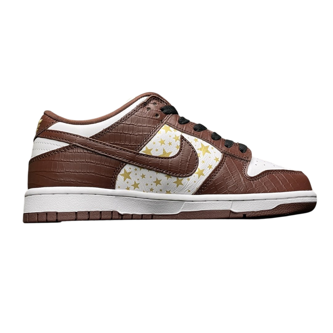 Nike SB Dunk Low Supreme Stars 'Barkroot Brown'