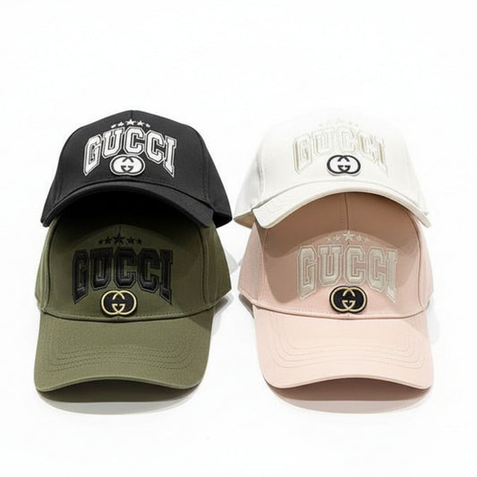 Gucci Logo-Embroidered Baseball Caps Collection