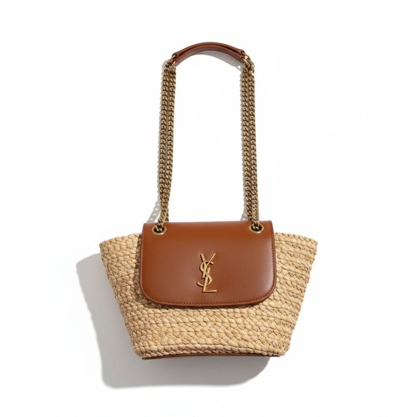 Mini Manon Basket Bag – Beige