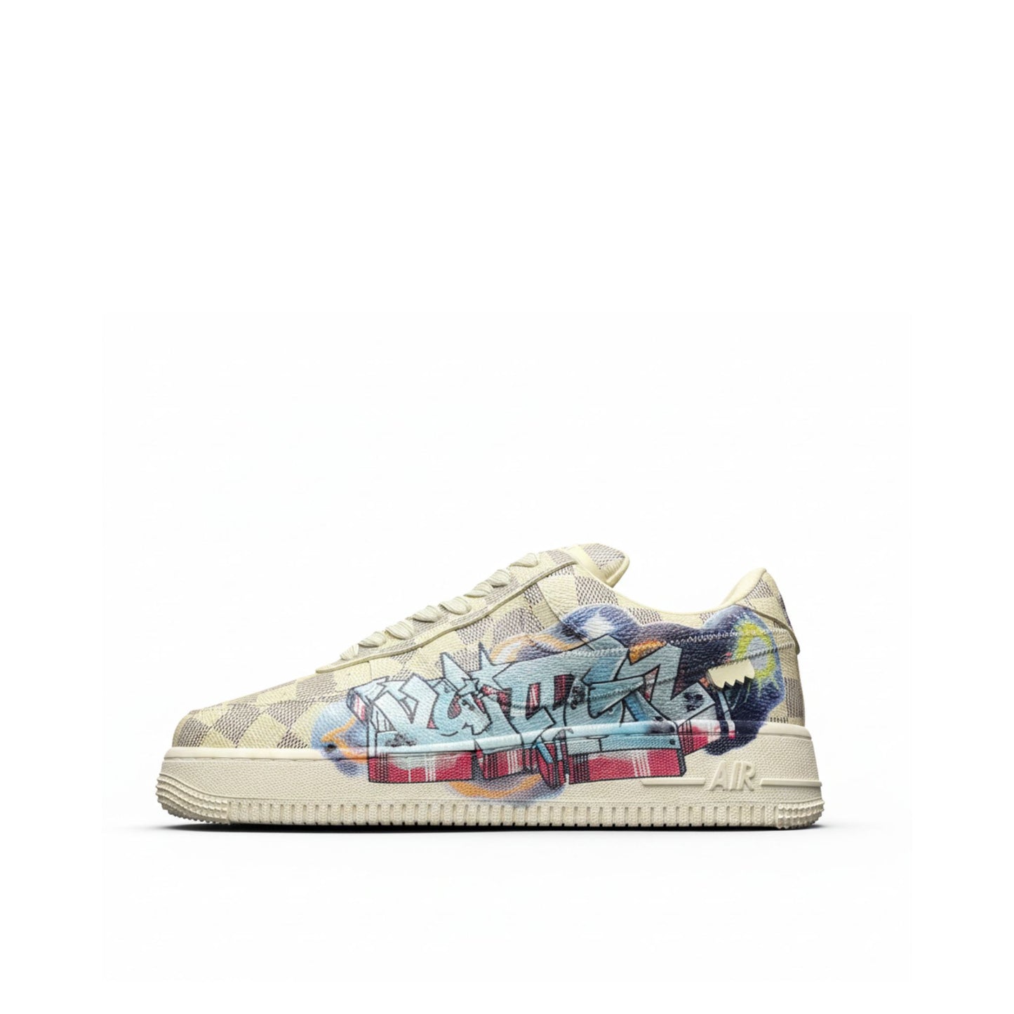 Nike x Louis Vuitton Air Force 1 Mid Graffiti