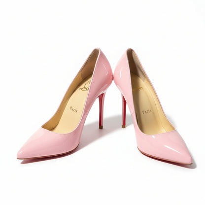 Louboutin Pigalle Follies Patent Pumps Pink