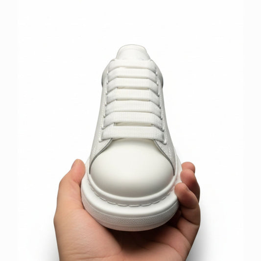 Alexander McQueen Oversized Sneakers White Opal