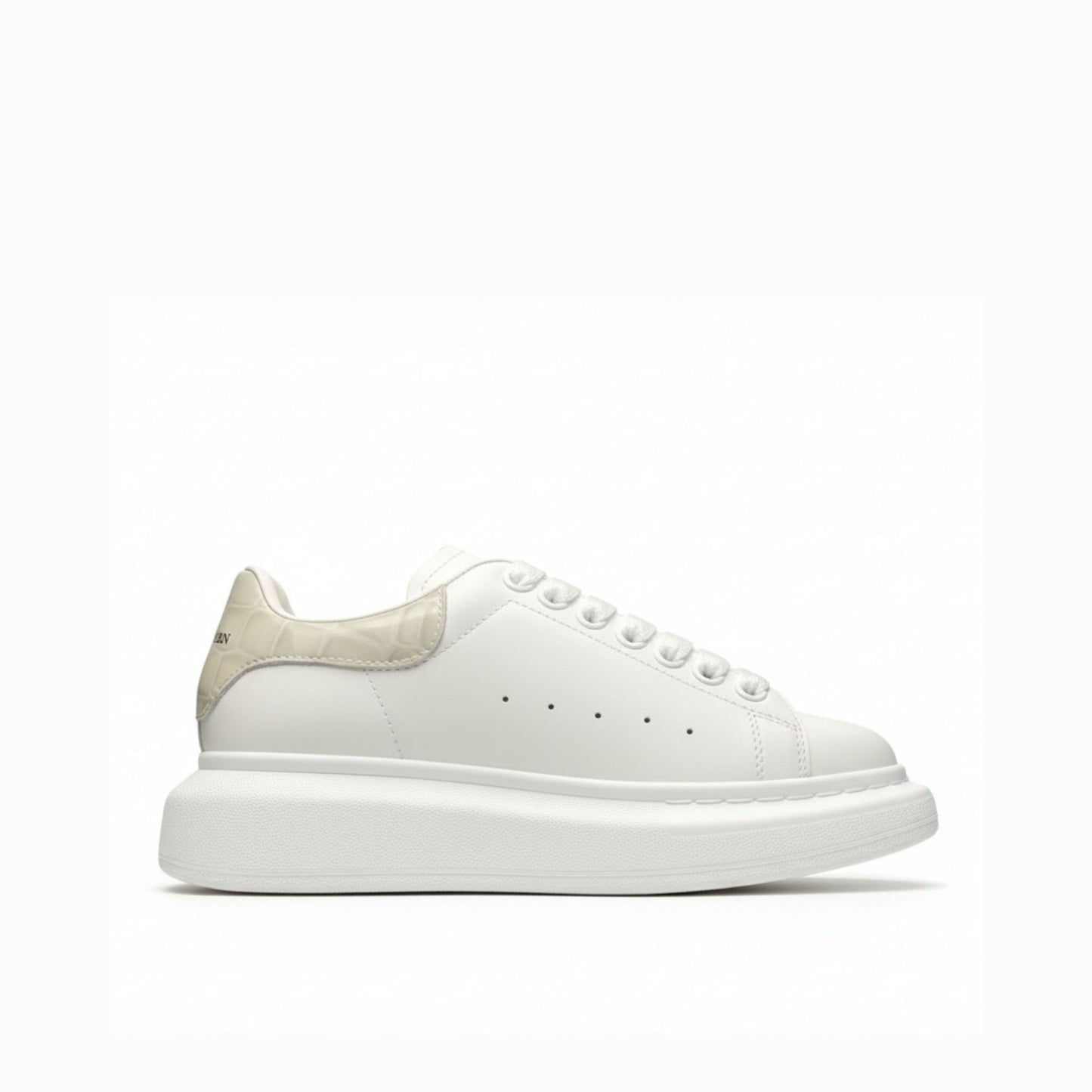 Alexander McQueen Oversized Sneakers White Opal