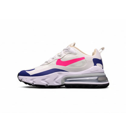WMNS Nike Air Max 270 React 'White Pink Blue'