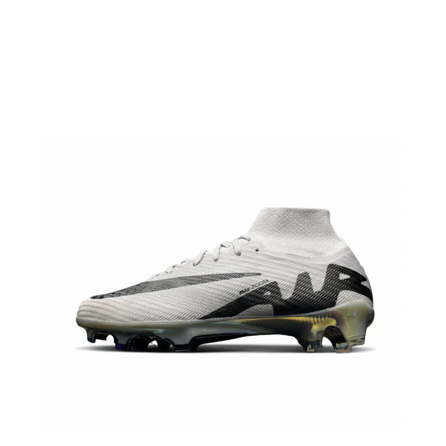 Nike Zoom Mercurial Superfly 9 Elite FG – Gray Black Soccer Cleats
