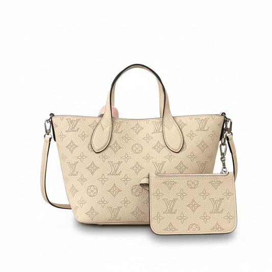 Blossom PM Mahina Perforated Calfskin Leather Tote Bag