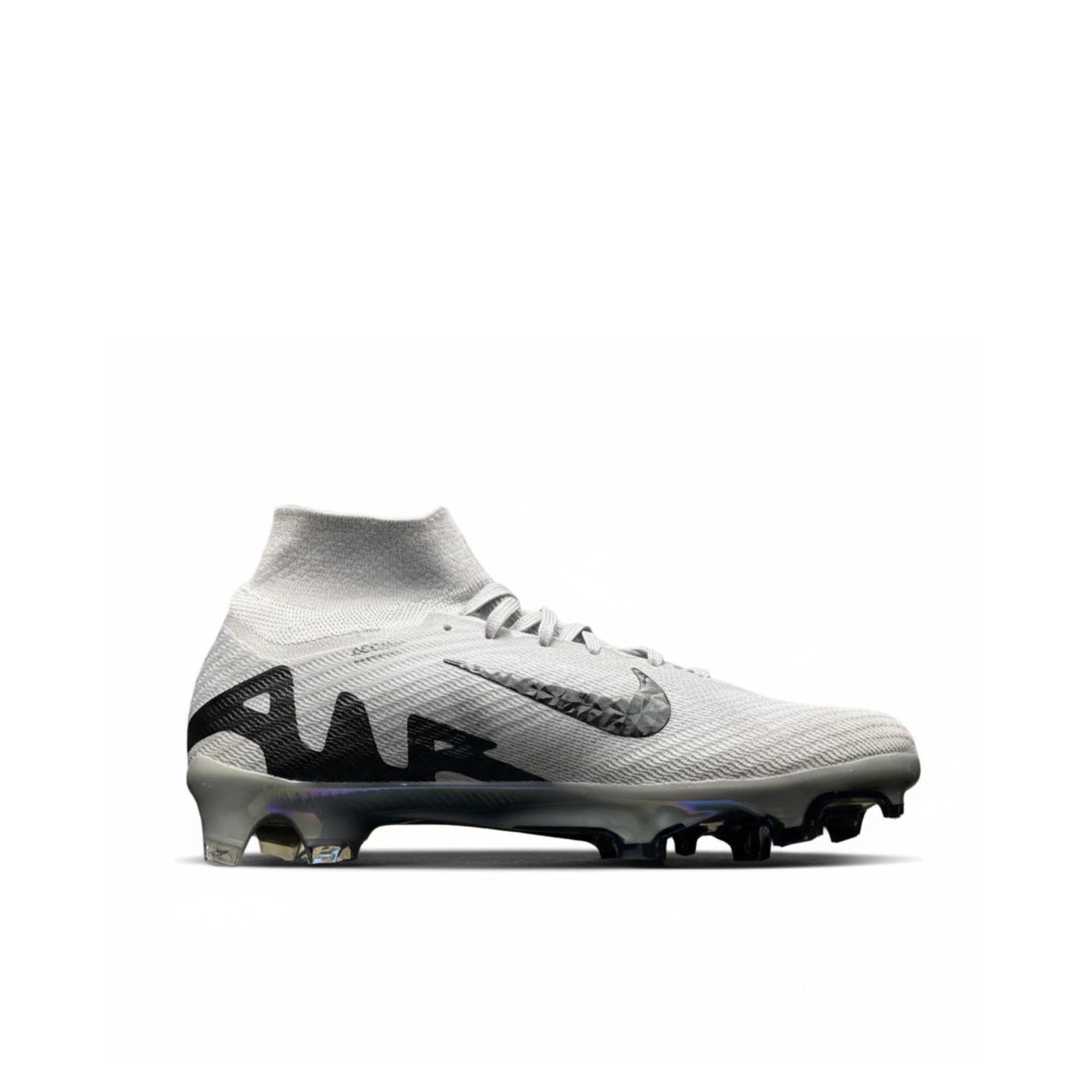 Nike Zoom Mercurial Superfly 9 Elite FG – Gray Black Soccer Cleats