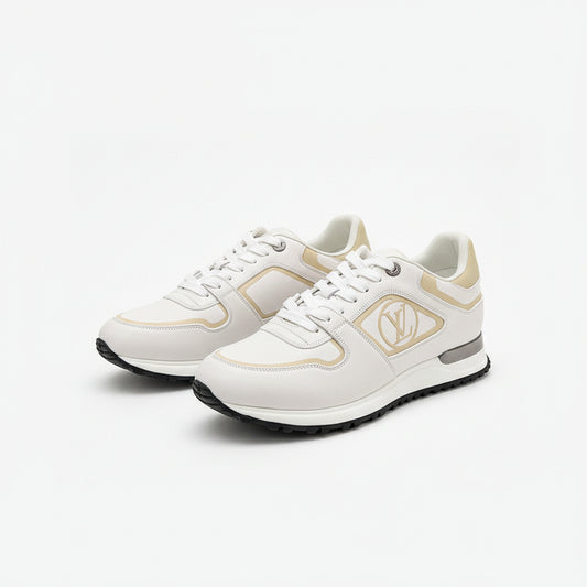 LV Neo Run Away Sneakers – White