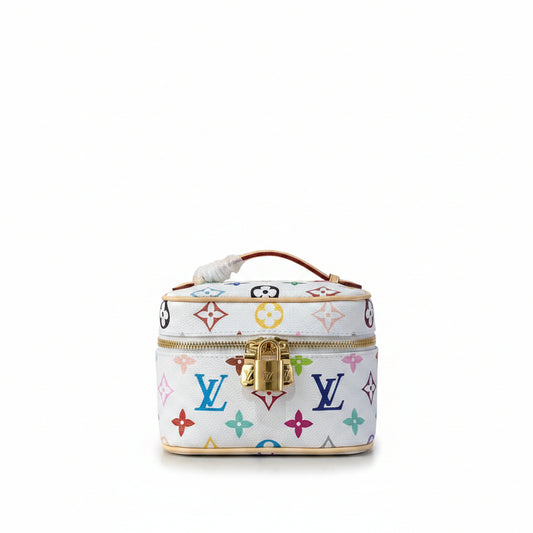 LV Nice Nano – White Multicolore