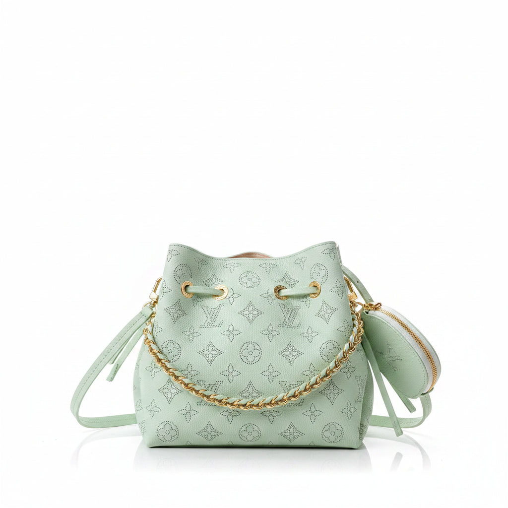 LV Bella Bucket Bag – Jade Green Mahina