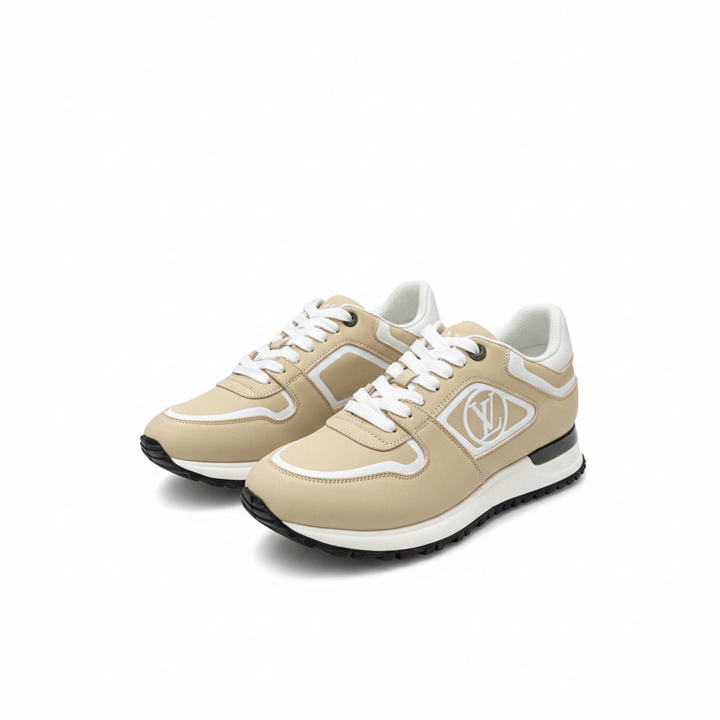 LV Neo Run Away Sneakers – White