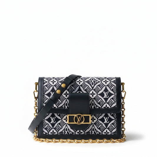 LV Dauphine Chain Wallet – Since 1854 Jacquard