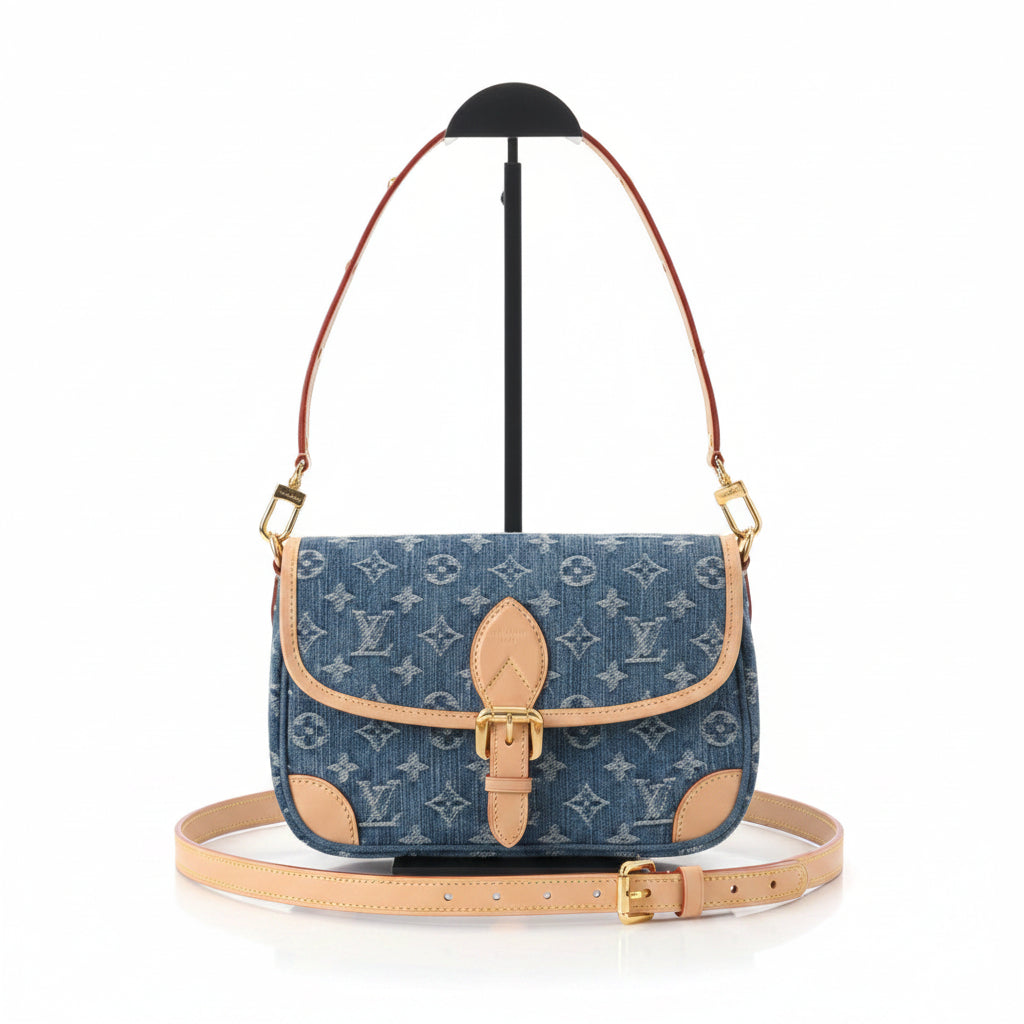 LV Diane Bag – Blue Monogram Denim