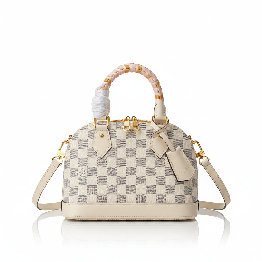 LV Braided Alma BB – Damier Azur