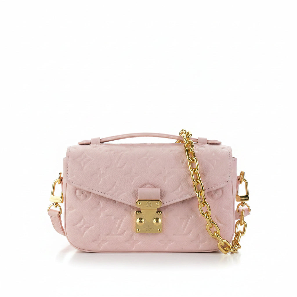 LV Pochette Métis East West – Pastel Pink