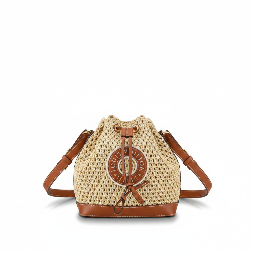 LV Noé BB Bag – Natural Raffia