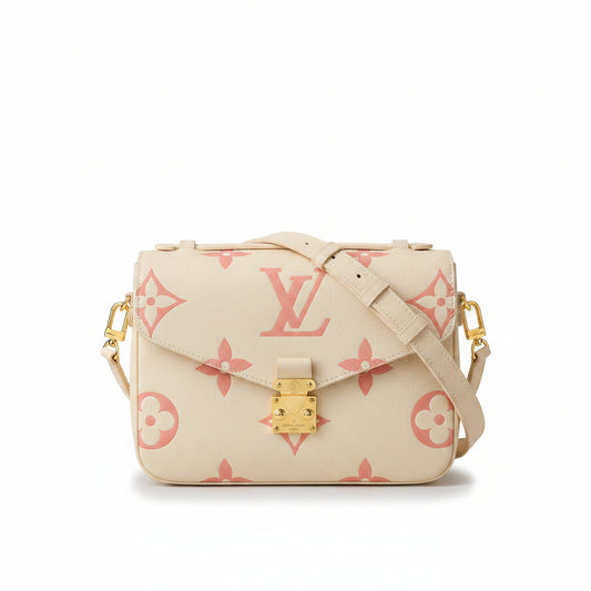 LV Pochette Métis – Crème/Bois de Rose