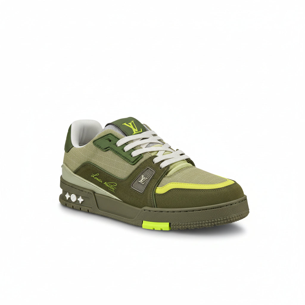 LV Trainer #54 Sneakers – Green