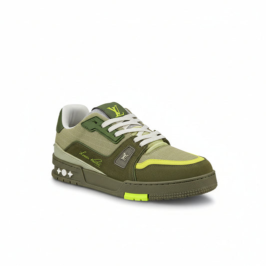 LV Trainer #54 Sneakers – Green