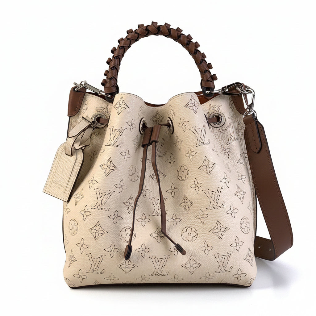 LV Muria Bucket Bag – Crème Mahina