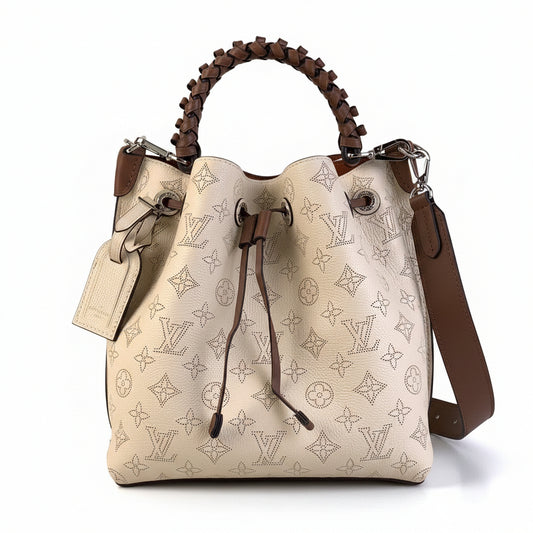LV Muria Bucket Bag – Crème Mahina