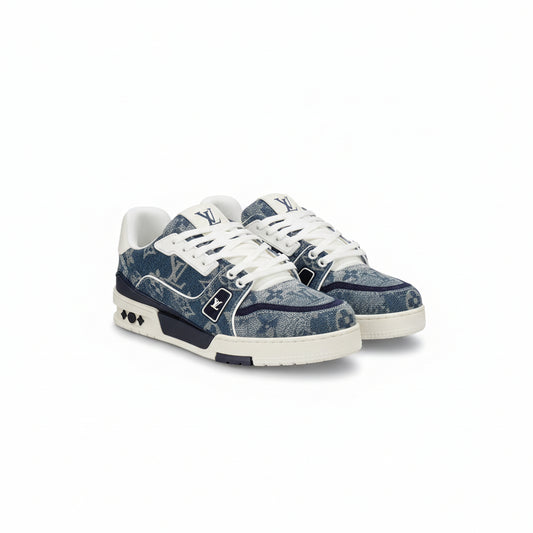 LV Trainer Sneakers – Monogram Denim