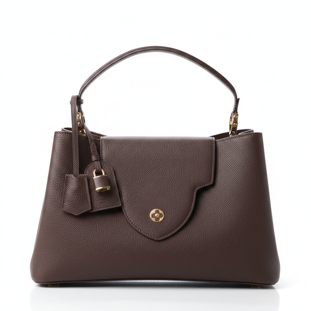 LV Capucines MM Bag – Brown