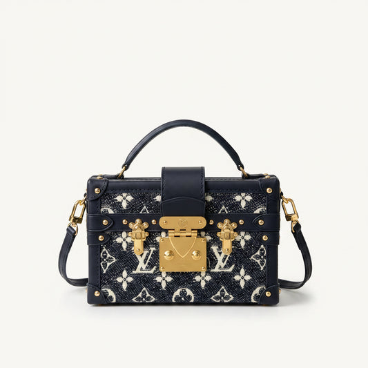 LV Petite Malle – Blue Monogram