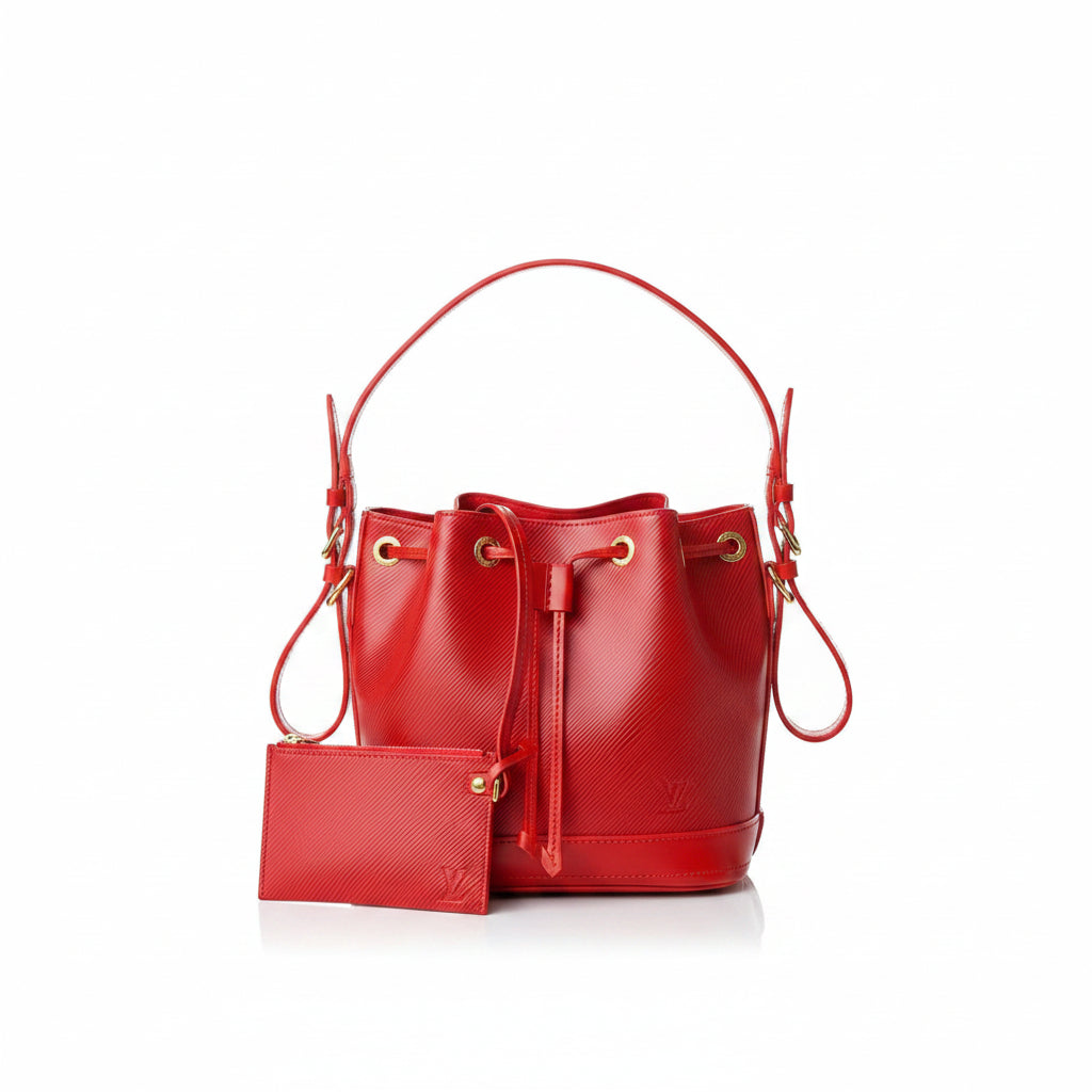 LV Epi Noé Bucket Bag – Red