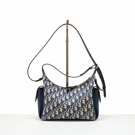 CD D-Dream Bag – Blue Dior Oblique