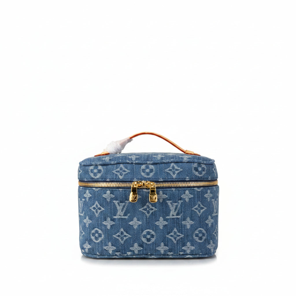 LV Nice Mini Vanity Bag – Monogram Denim