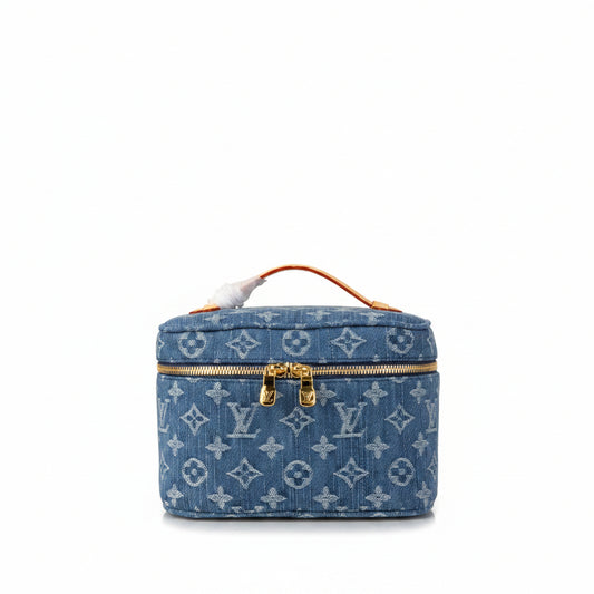 LV Nice Mini Vanity Bag – Monogram Denim