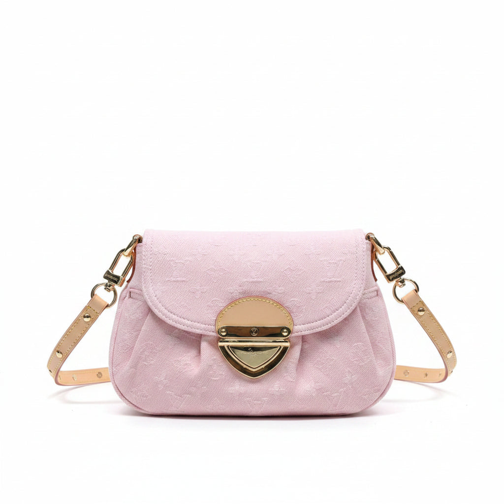 LV Sunset Bag – Washed Pink Monogram Denim