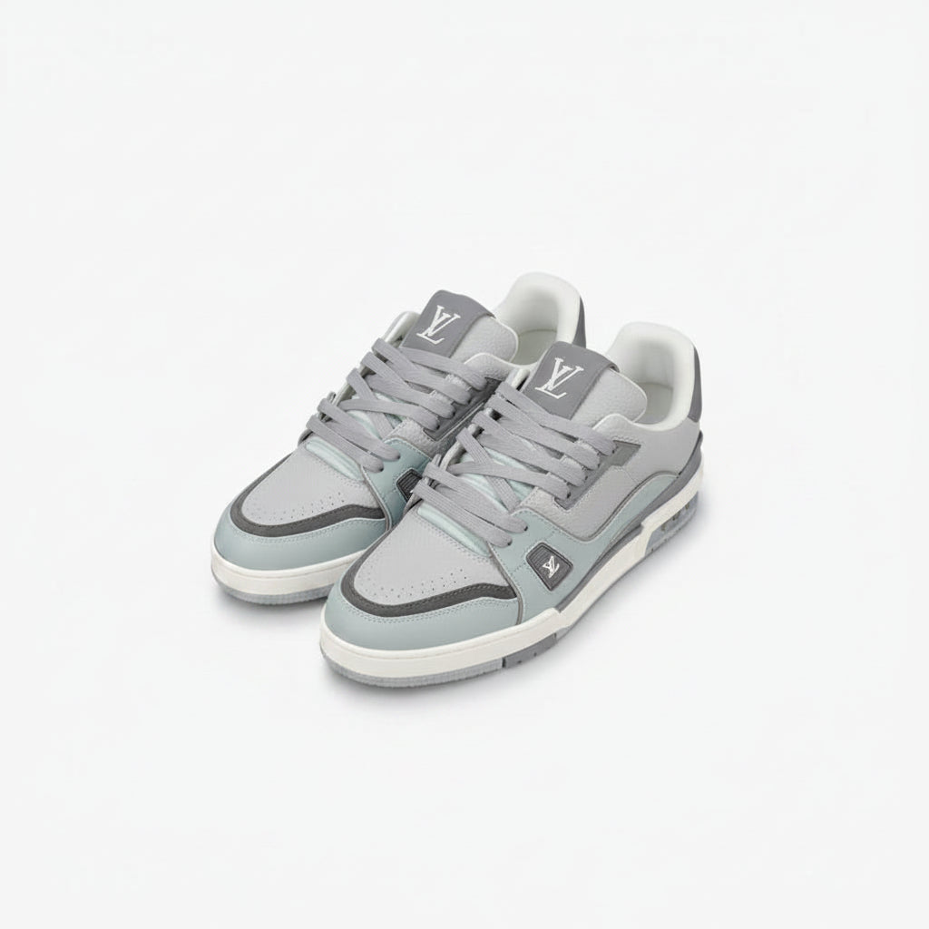 LV Trainer Sneakers – Tonal Grey