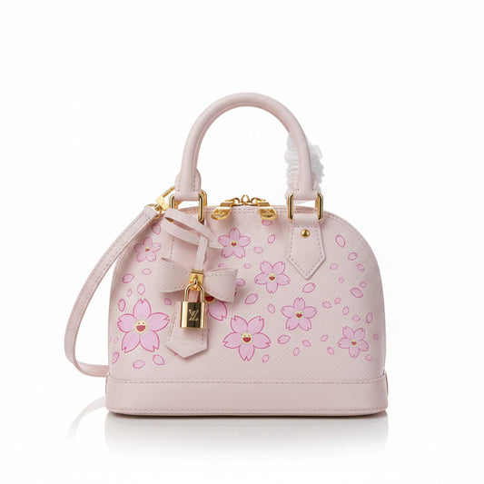 LV Alma BB Takashi Murakami – Pink Cherry Blossom
