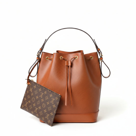 LV Noé Bag – Brown Epi
