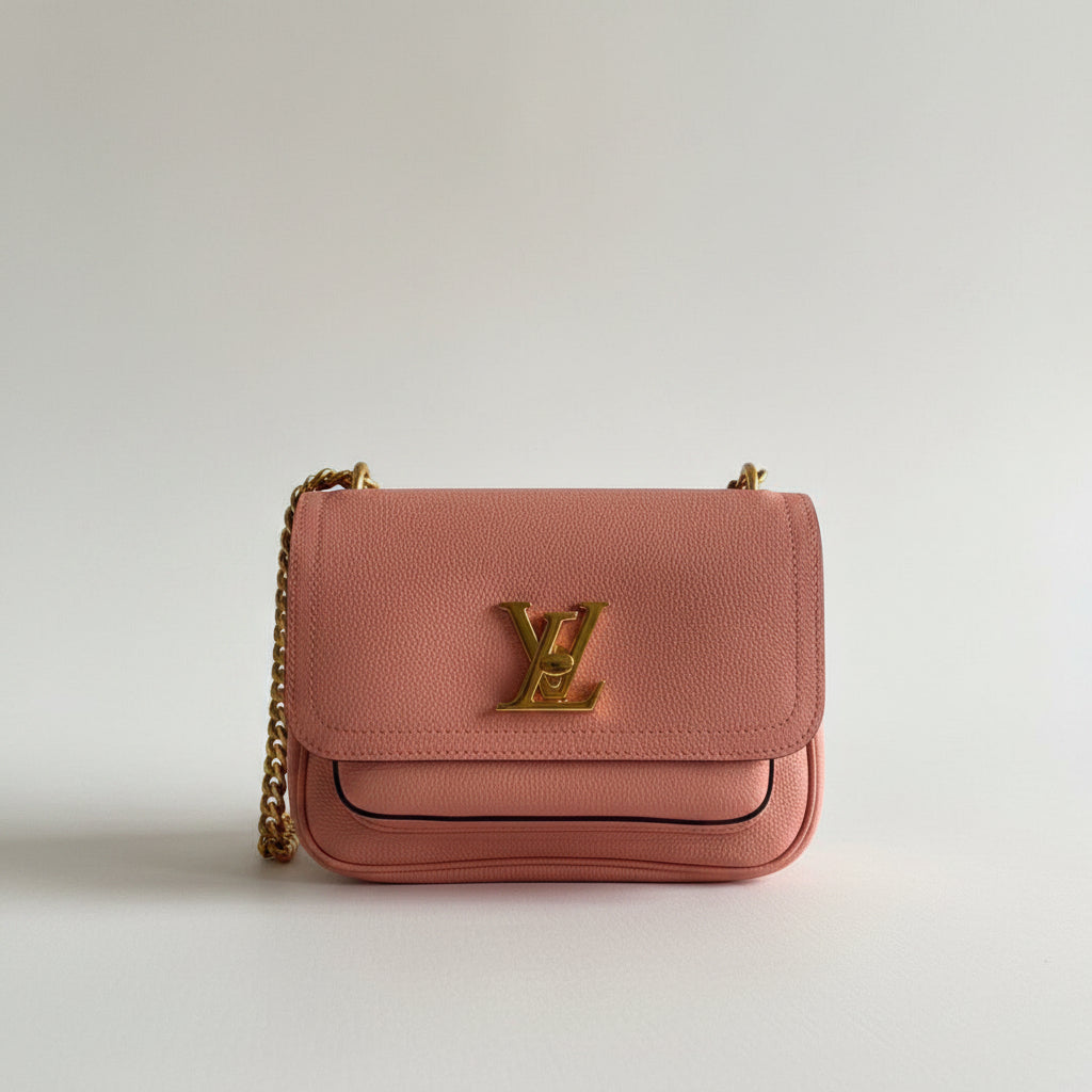 LV Lockme Chain Bag – Pink