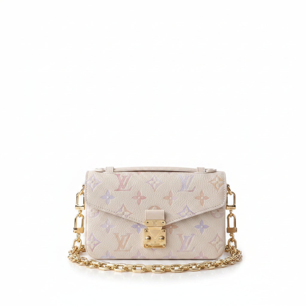 LV Pochette Métis East West – Cream Watercolor