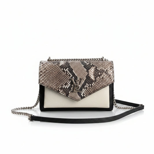 LV MyLockme BB – Snakeskin Flap