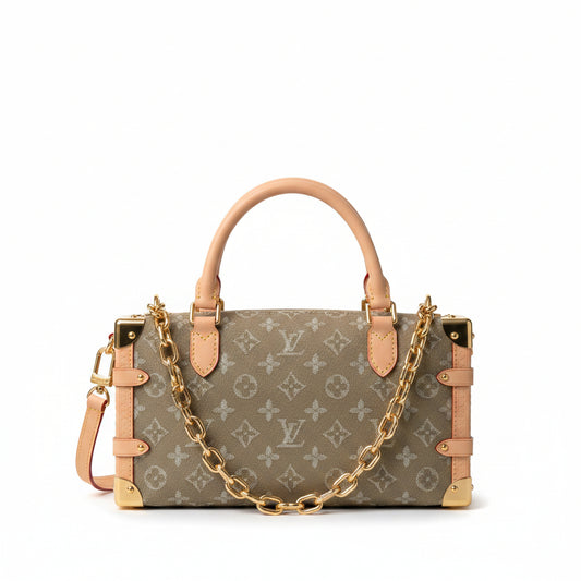 LV Side Trunk MM East-West – Monogram Denim