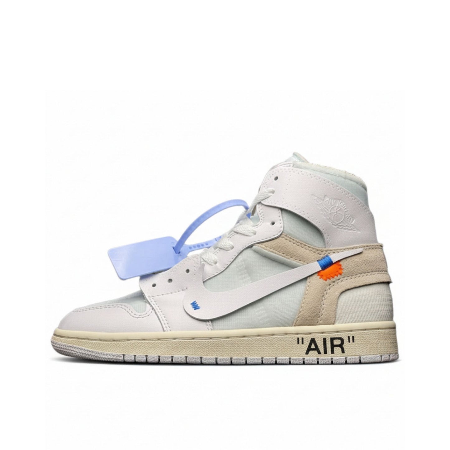 Off-White x Air Jordan 1 Retro High OG 'White' (2018)