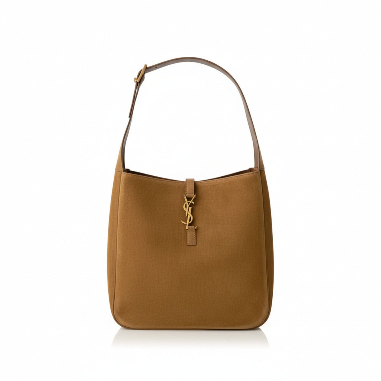 Le 5 À 7 Supple Suede Hobo Shoulder Bag