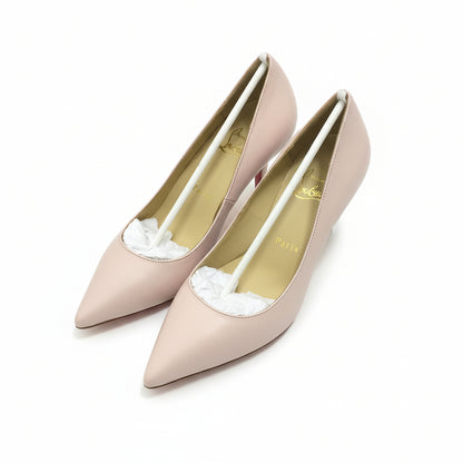 Louboutin Sporty Kate 85 Leather Pumps Pink