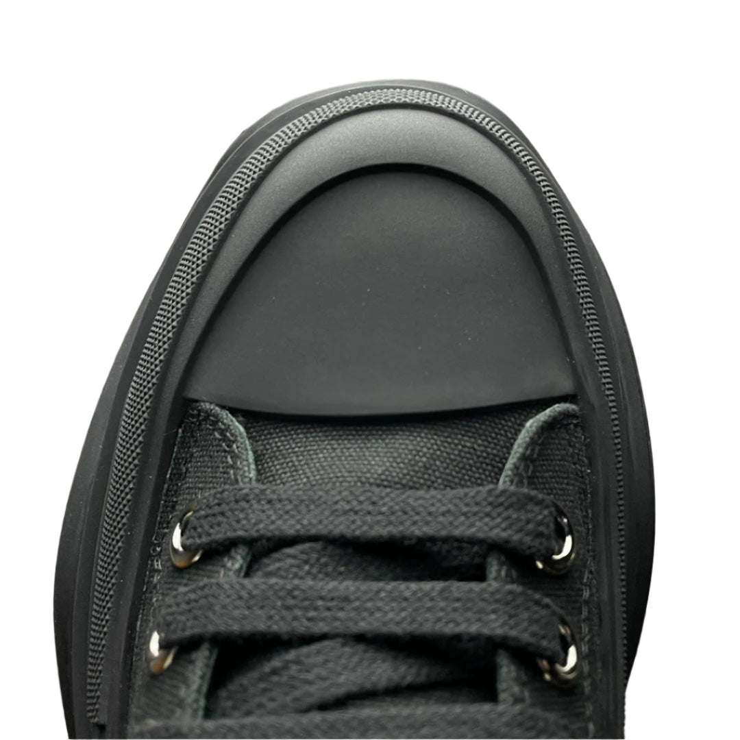 Alexander McQueen Grey Tread Slick High Sneaker – Luxury Trainer