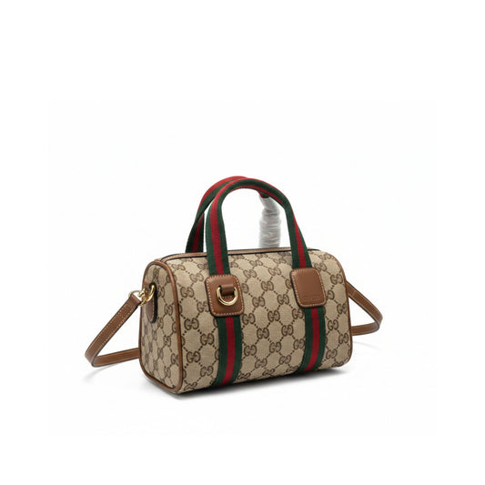 Gucci Mini GG Crossbody Bag Beige & Brown
