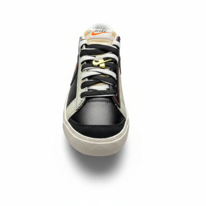 Nike Blazer Low ’77 “Black / Natural” – Removable Swoosh