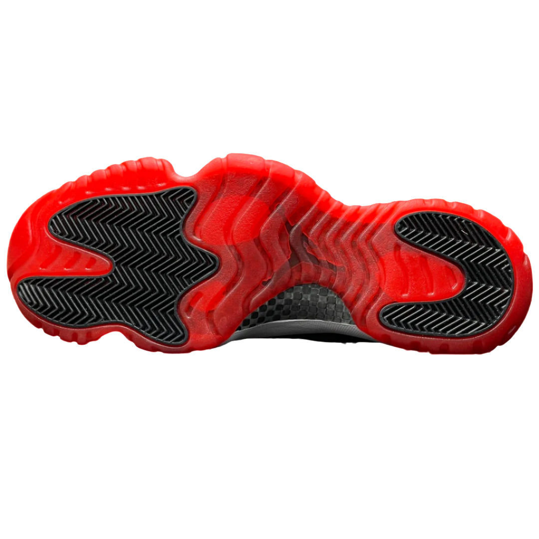 Nike Air Jordan 11 Retro Bred Velvet – Women’s Premium Leather High-Top Sneakers