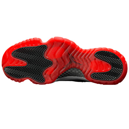 Nike Air Jordan 11 Retro Bred Velvet – Women’s Premium Leather High-Top Sneakers